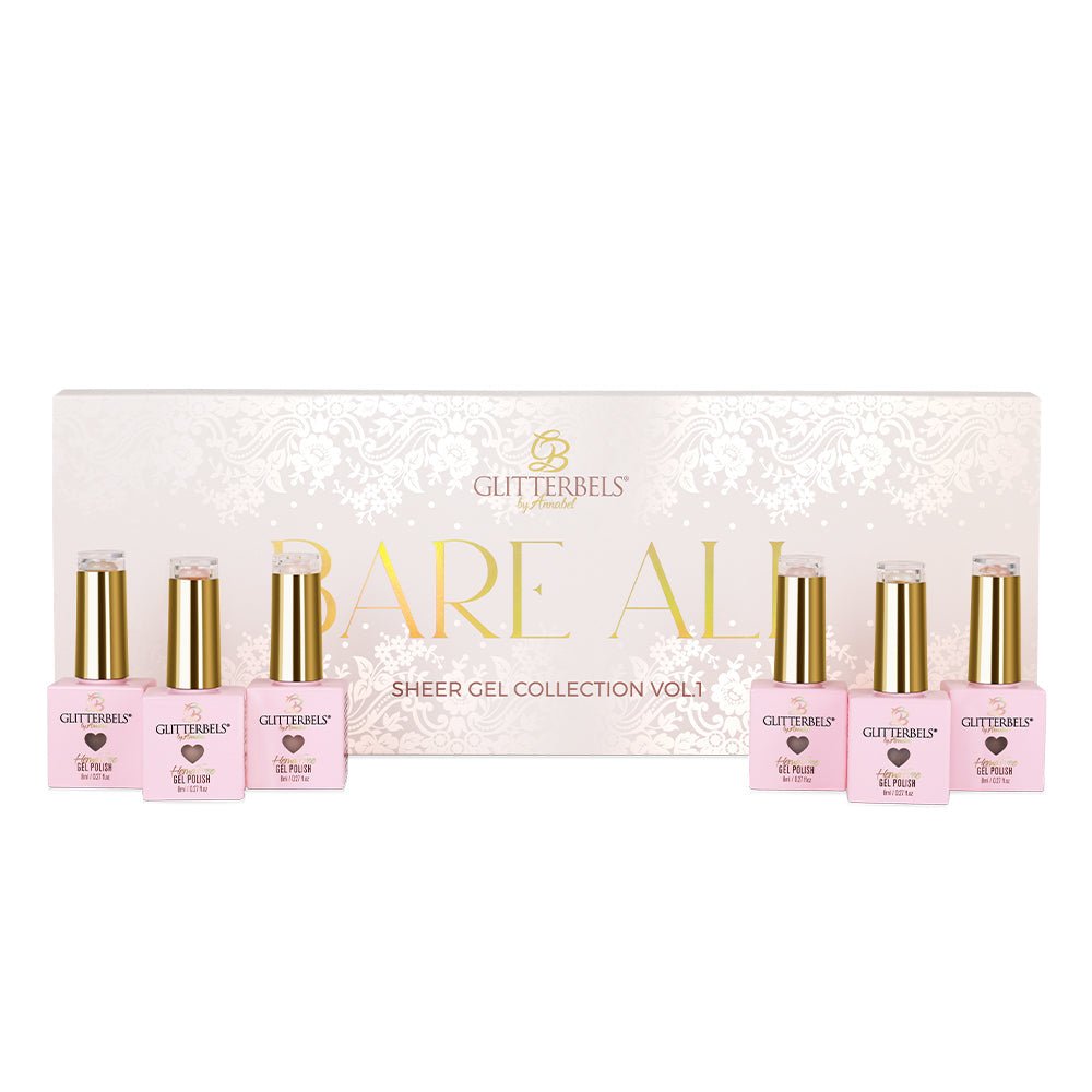 Bare All Collection Hema Free Gel Polish Bare All Collection Hema Free Gel Polish