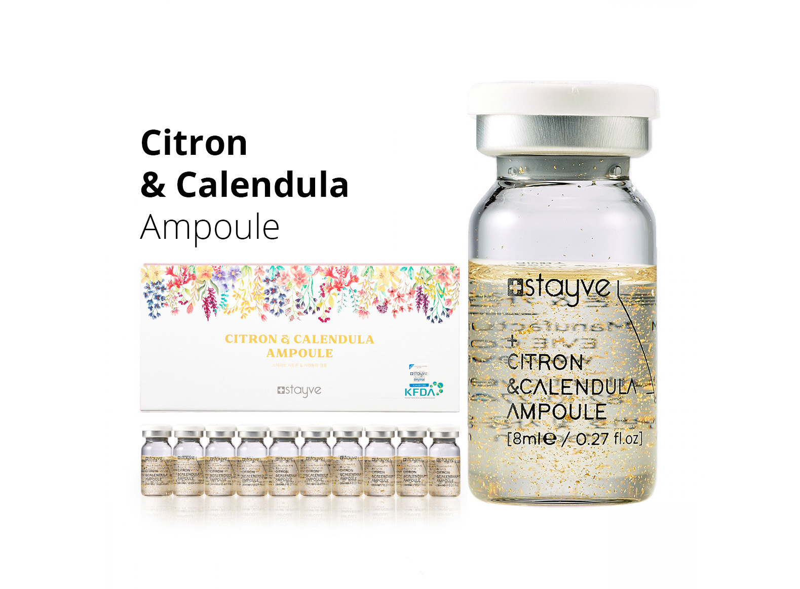 Stayve Citron & Calendula 1 X 8ml Vial Stayve Citron & Calendula 1 X 8ml Vial